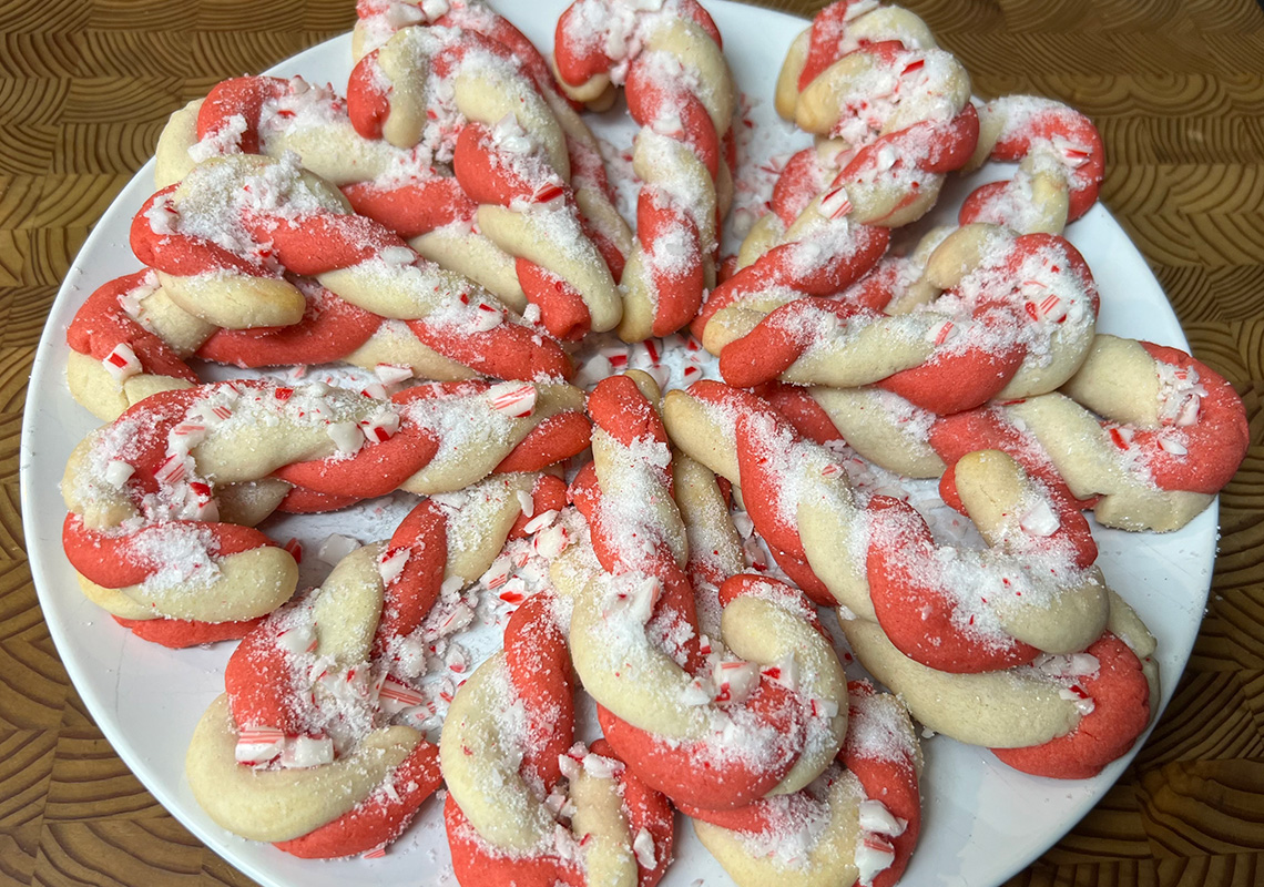 Candy Cane Cookies